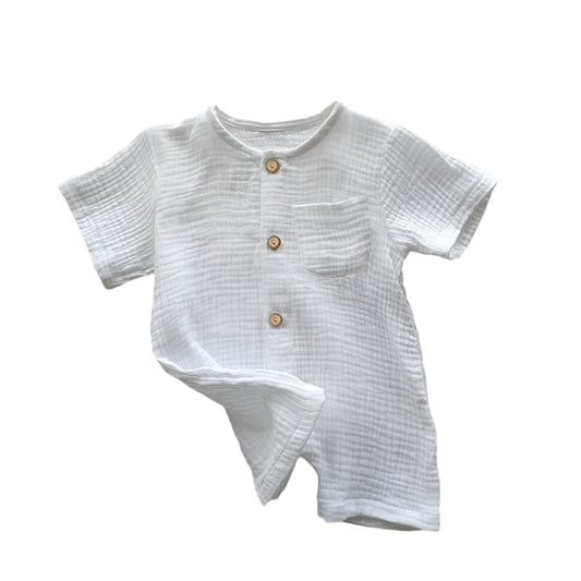 Boys Cotton All In One 0-24 Months
