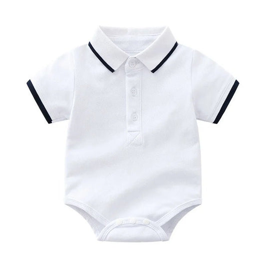 Baby Boys Polo Bodysuit 3-18 Months