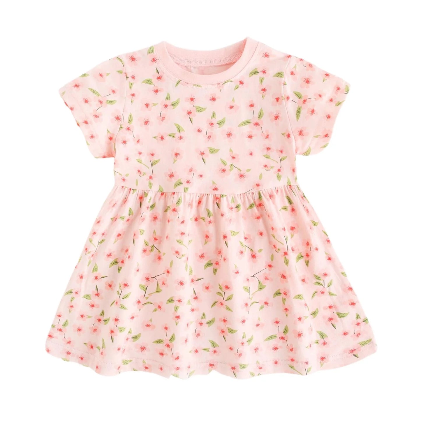 Girls Cotton Summer Dress 9 Months - 5 Years