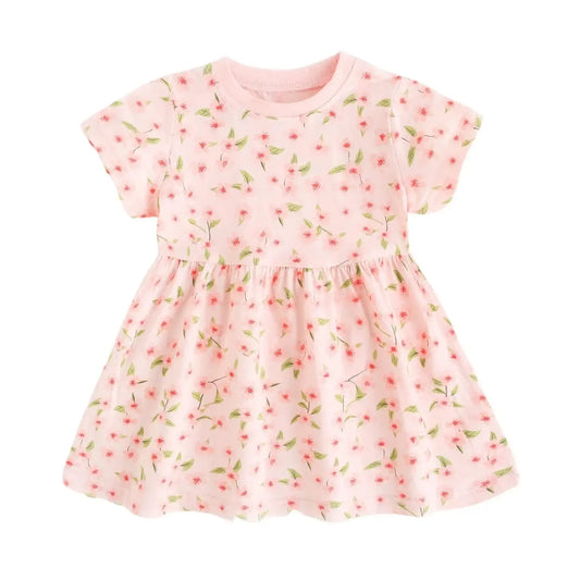 Girls Cotton Dress 9 Months - 5 Years