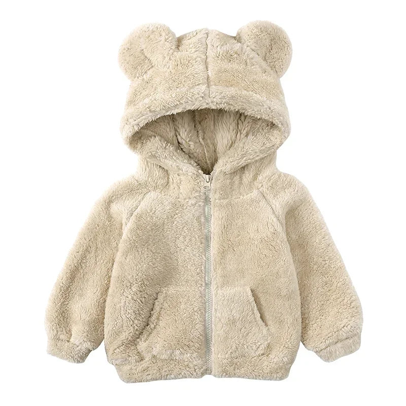 Children's Fleece Teddy Jacket 9 Months - 6 Years