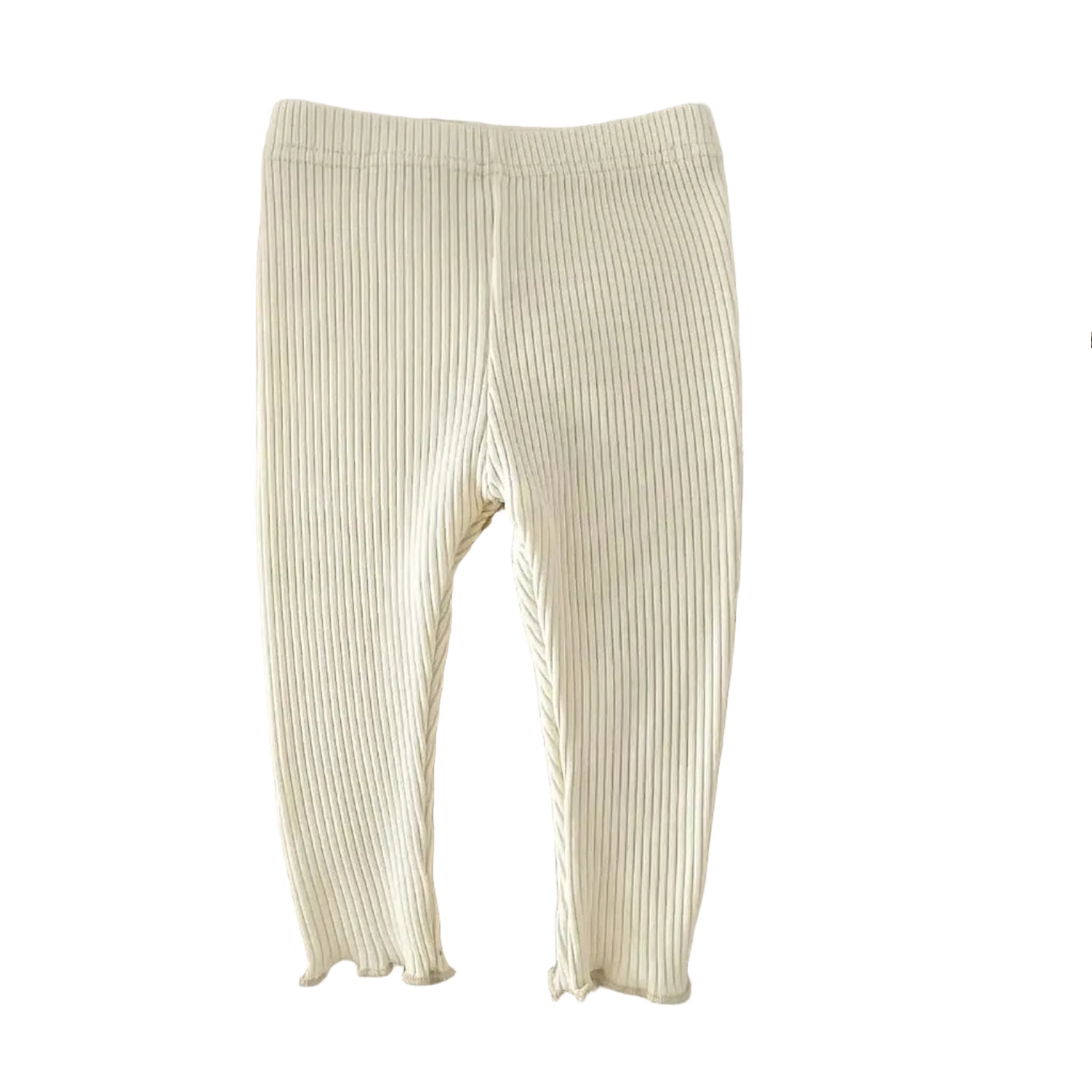 Baby Girl's Ribbed Leggings 6 Months - 3 Years