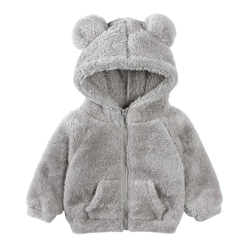 Children's Fleece Teddy Jacket 9 Months - 6 Years