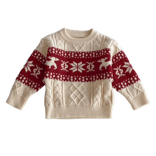 Boys Warm Festive Jumper