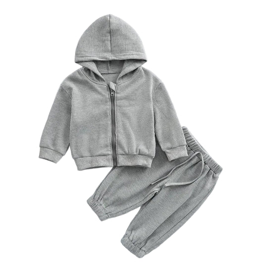 Autumn Waffle Jogger Set 1-6 Years