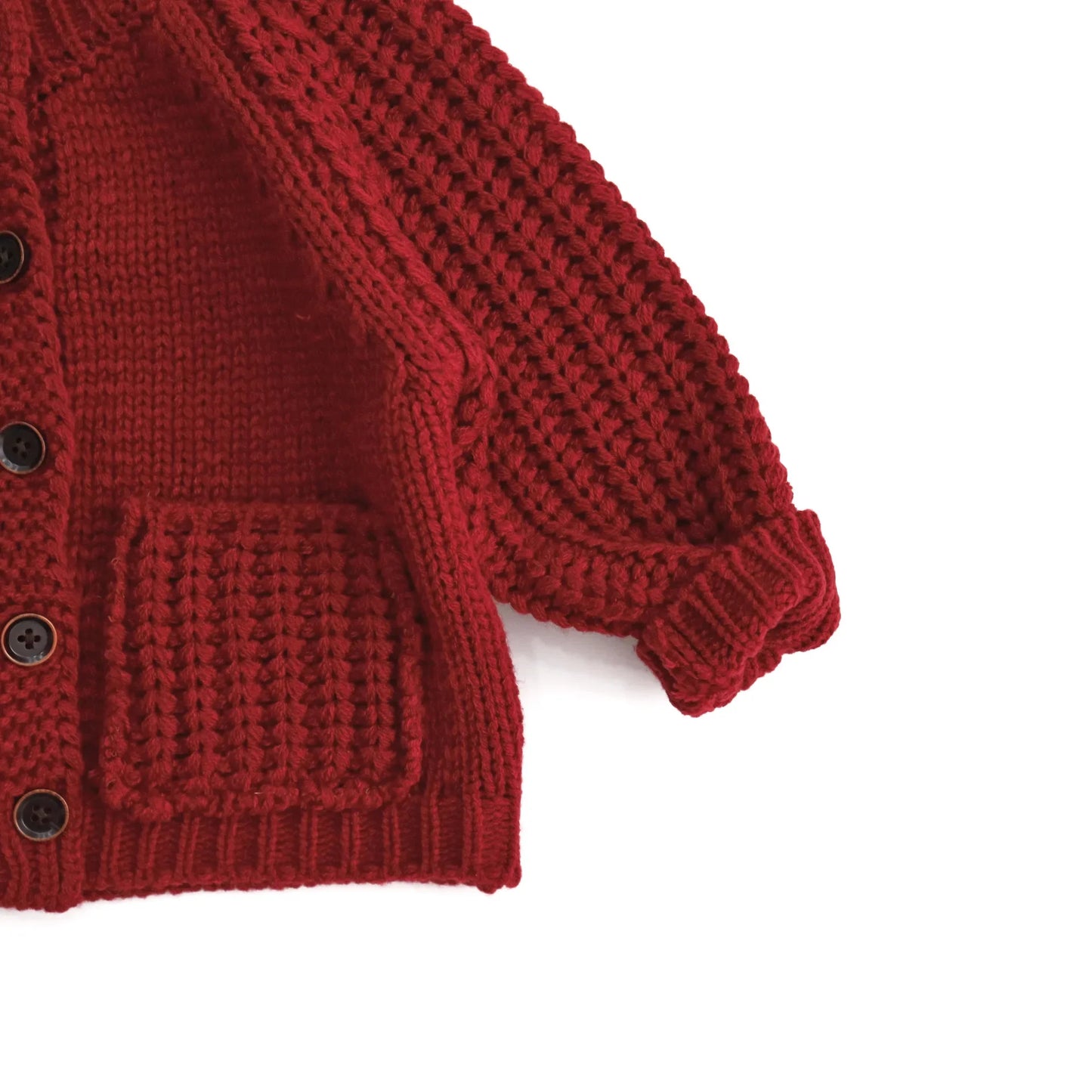 Children's Red Cardigan 1-6 Years