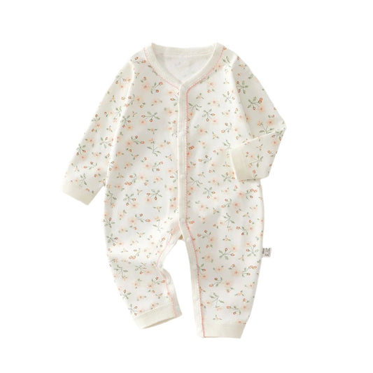 Girls Cotton Sleepsuit 3-18 Months