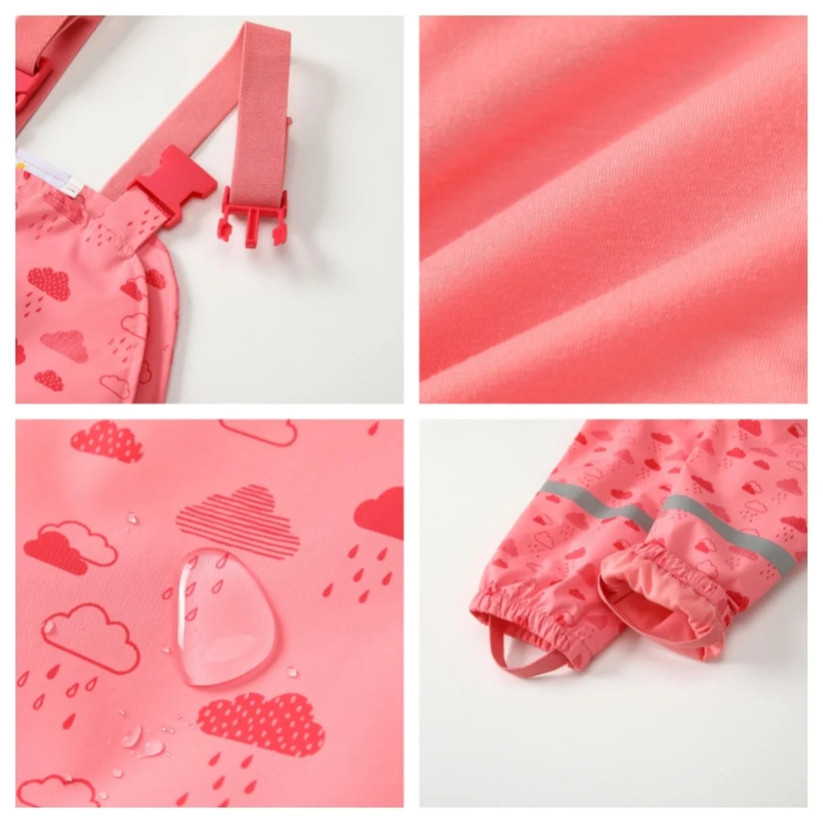 Girls Waterproof Suit 9 Months - 6 Years