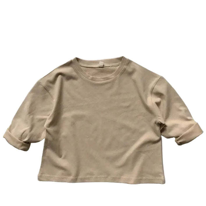 Boys Round Neck Top With Long Sleeves 12 Months - 6 Years