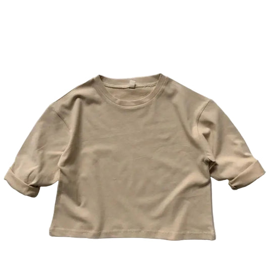 Boys Round Neck Top With Long Sleeves 12 Months - 6 Years