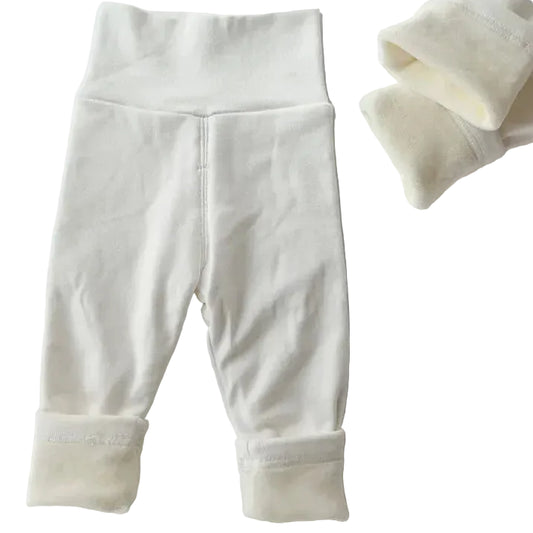 Baby/Toddler High Waist Fleece Thermal Leggings