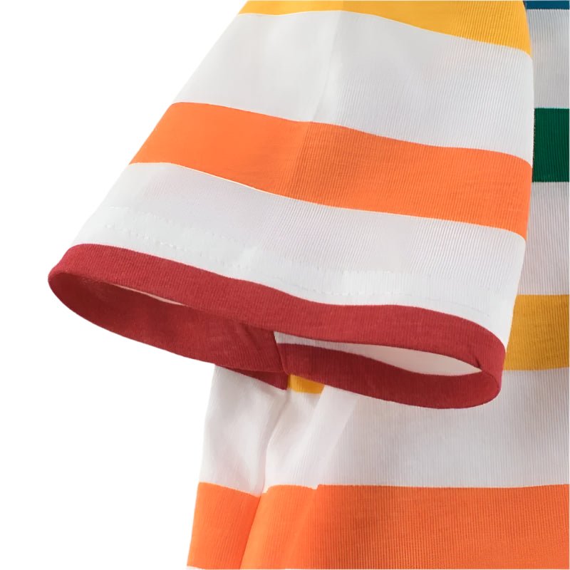Boys Colourful Striped T-Shirt