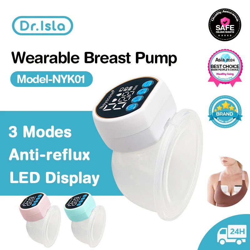 Dr.isla Wearable Breast Pump BPA Free