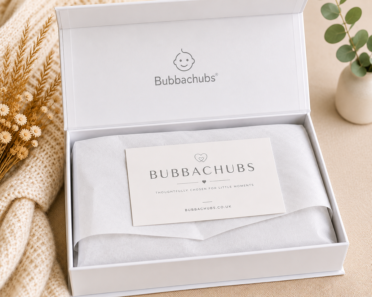 Bubbachubs Newborn Baby Knitted Sweater, Leggings, Cotton Long Sleeve Bodysuit And Sock Gift Set