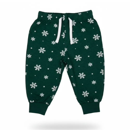 Stars and Snowflakes lounge Bottoms 0 - 4 years