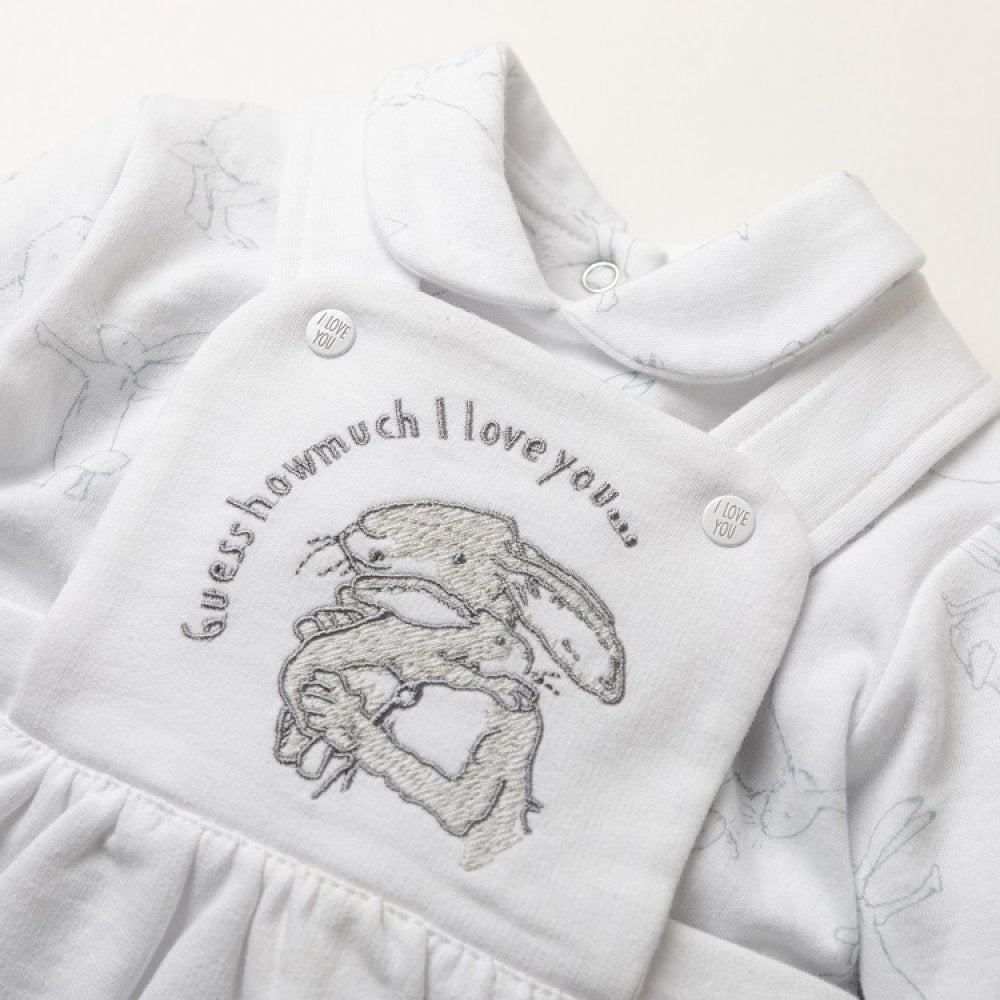Baby Girl's Guess How Much I Love You Dress + Top Set 0-9 Months