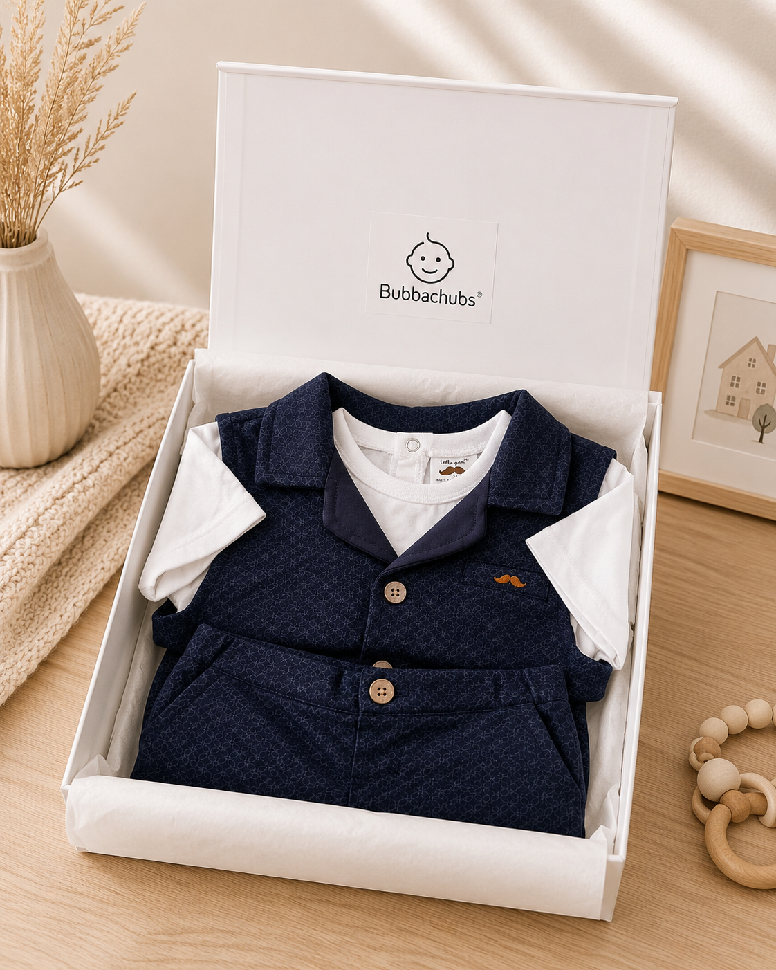 Boys Wedding & Party 3 Piece Outfit – 2–3 Years