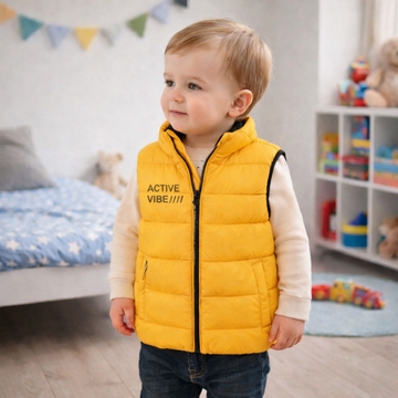 Boys Yellow Gilet 1-3 Years