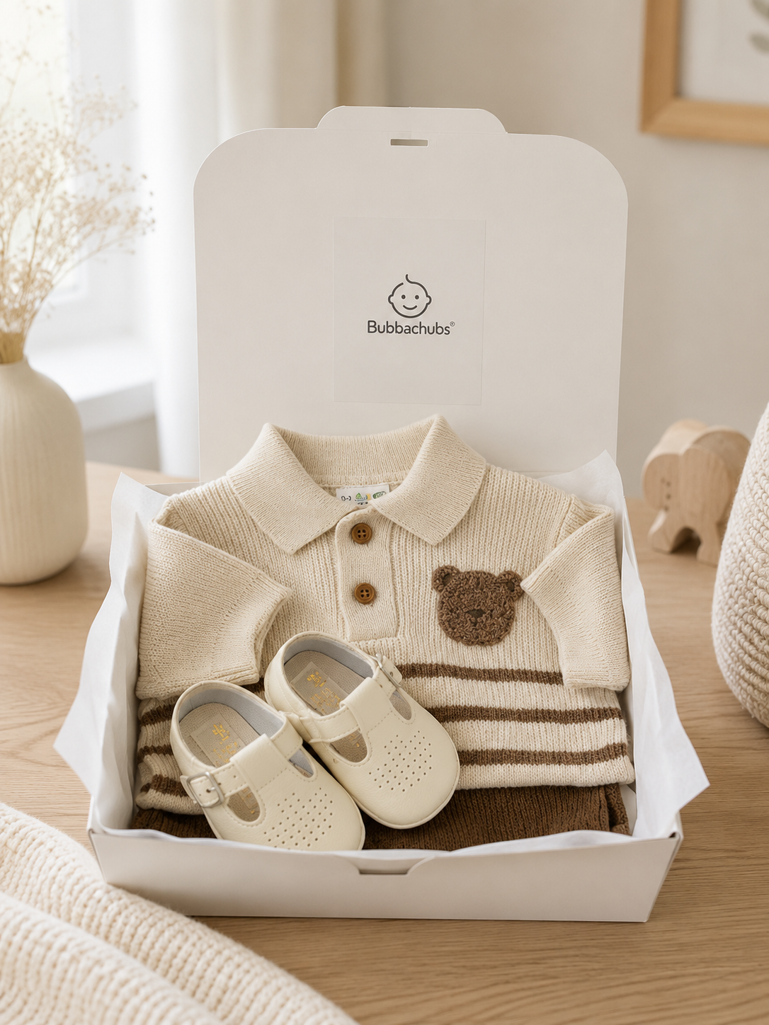 Bubbachubs Boy's 1st Birthday Gift Set