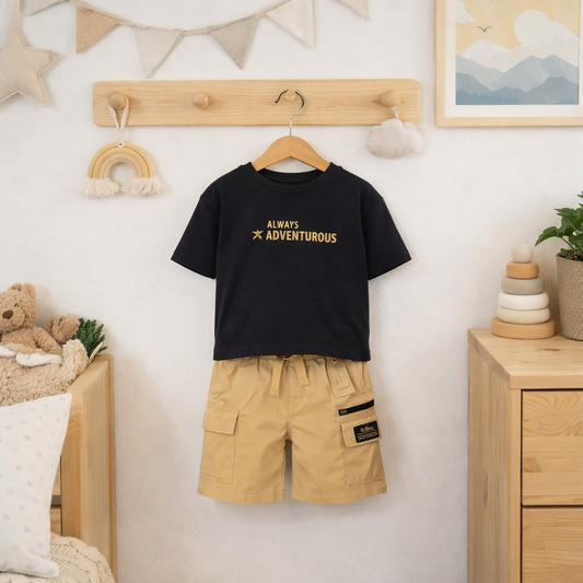 Boys T-Shirt & Shorts Set 2-4 Years