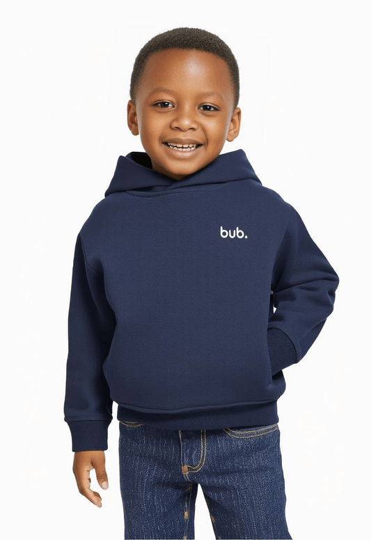Bub Explorer Hoodie Navy 6-24 Months