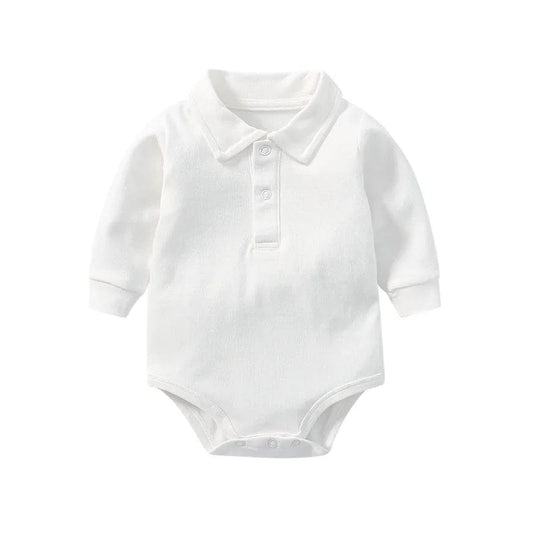 Infant Boys Cotton Polo Vest - 0-24 Months
