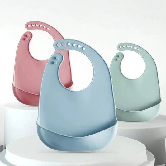 Adjustable Waterproof Baby Bib - Mess-Free Feeding!