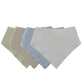 Baby Cotton Triangle Bib  Set of 3/4/5 - Bubbachubs