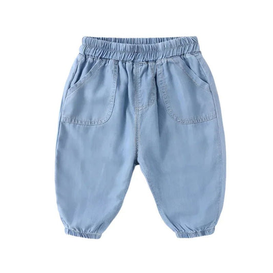Kids Cotton Denim Bottoms 9M-4Yrs