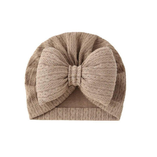 Baby Knitted Turban Hat - Cute Infant Beanie