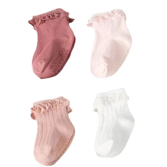 Baby/Toddler non-slip cotton socks Pack Of 4