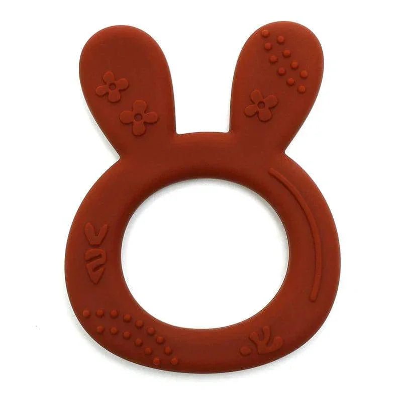 Cartoon Rabbit Silicone Teether - Baby Teething Toy