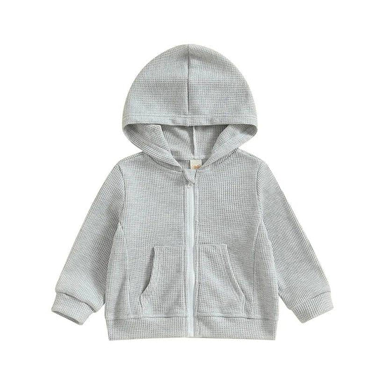 Cozy Boys Waffle Hoodie