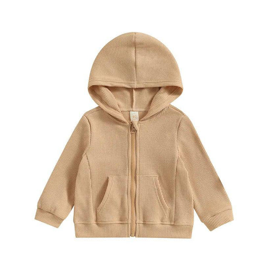 Cozy Boys Waffle Hoodie