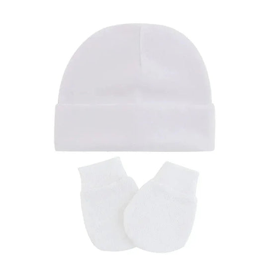 Newborn Cotton Hat+Mittens
