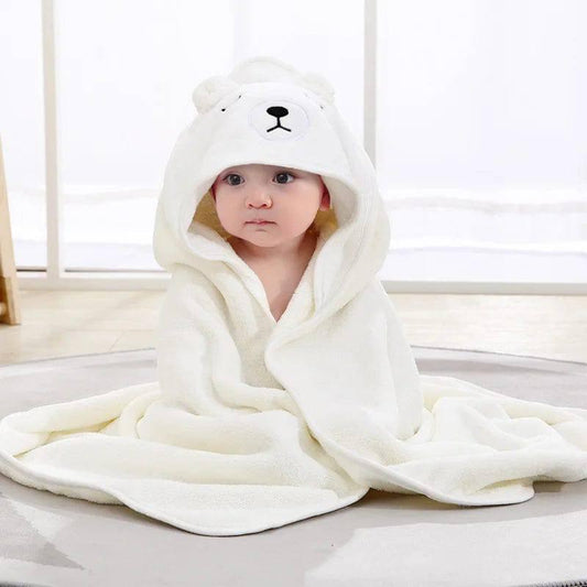 Soft Hooded Animal Towel - Boys & Girls (80cmX80cm)