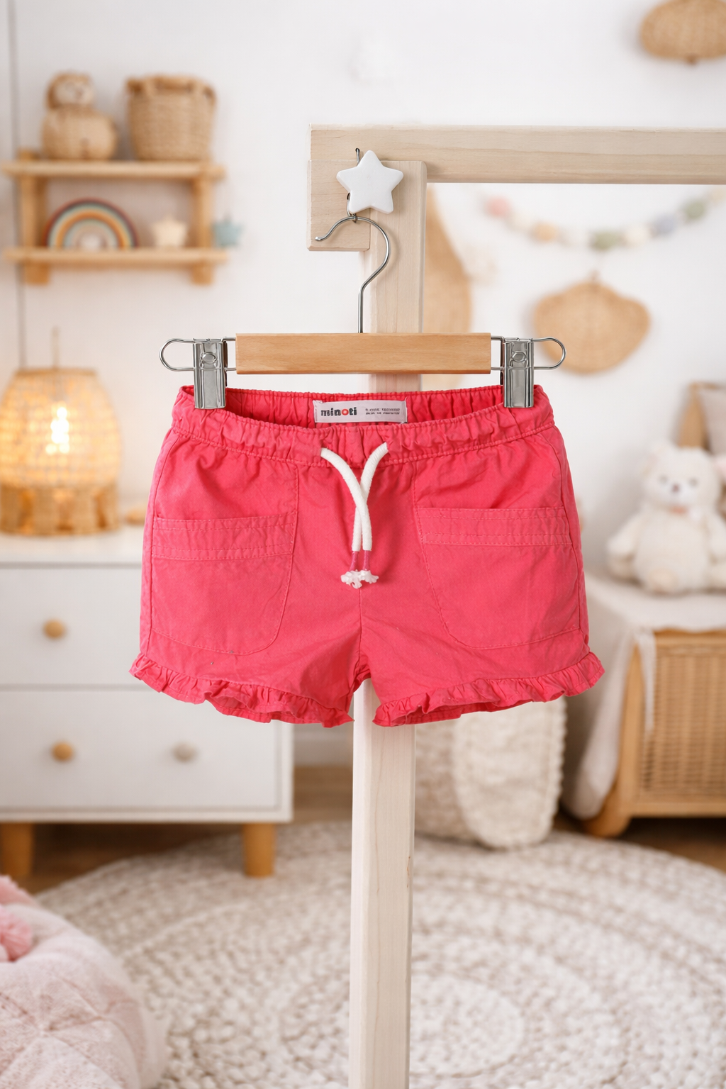 Girls Poplin Shorts 3-8 Years