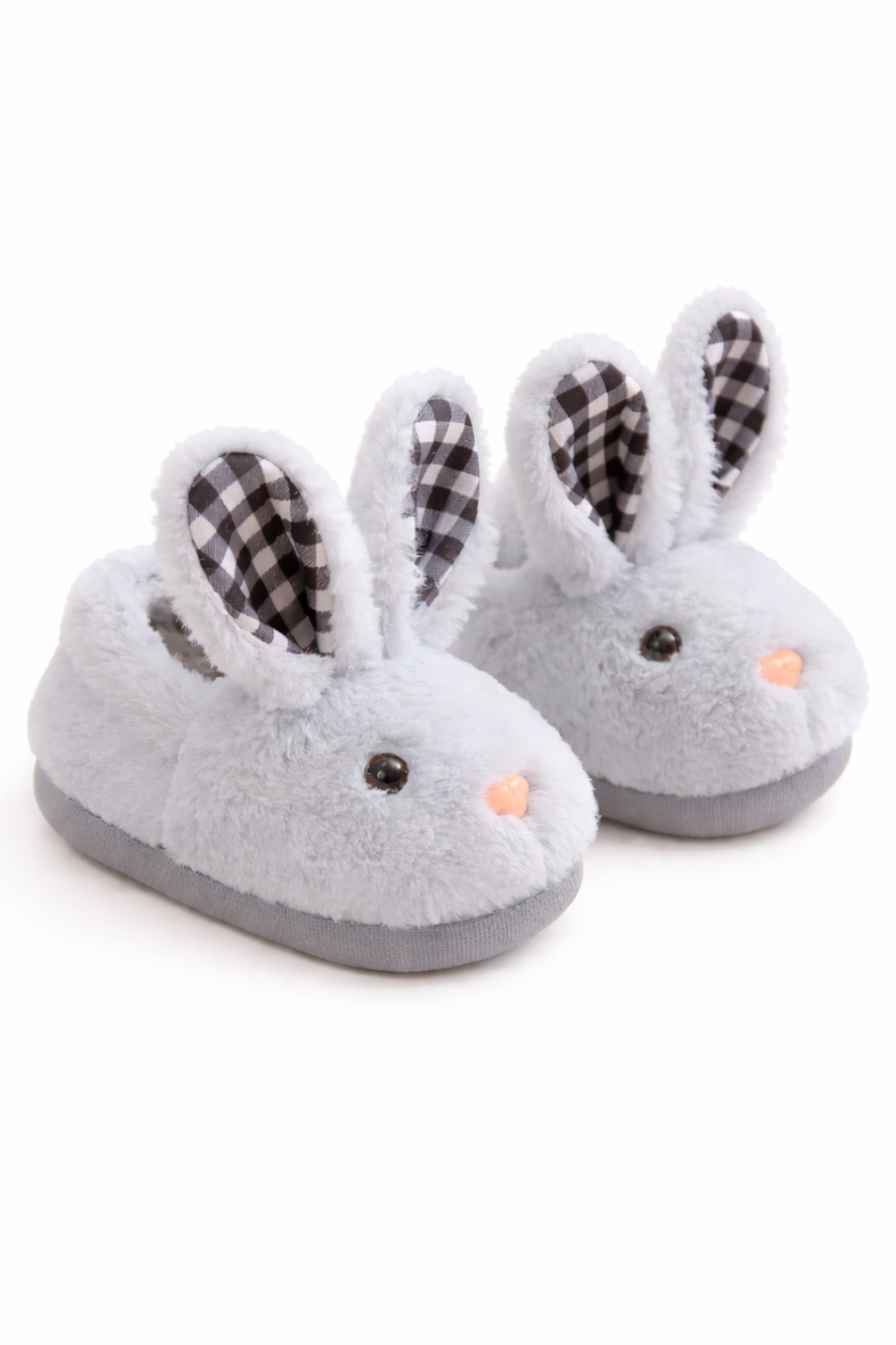 Baby & Toddler Bunny Slippers – Soft Warm Indoor Shoes