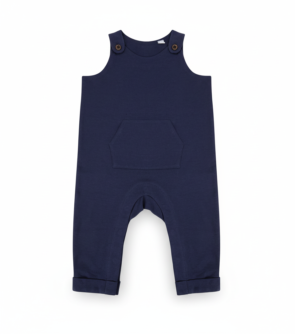 Organic Cotton Baby Dungarees