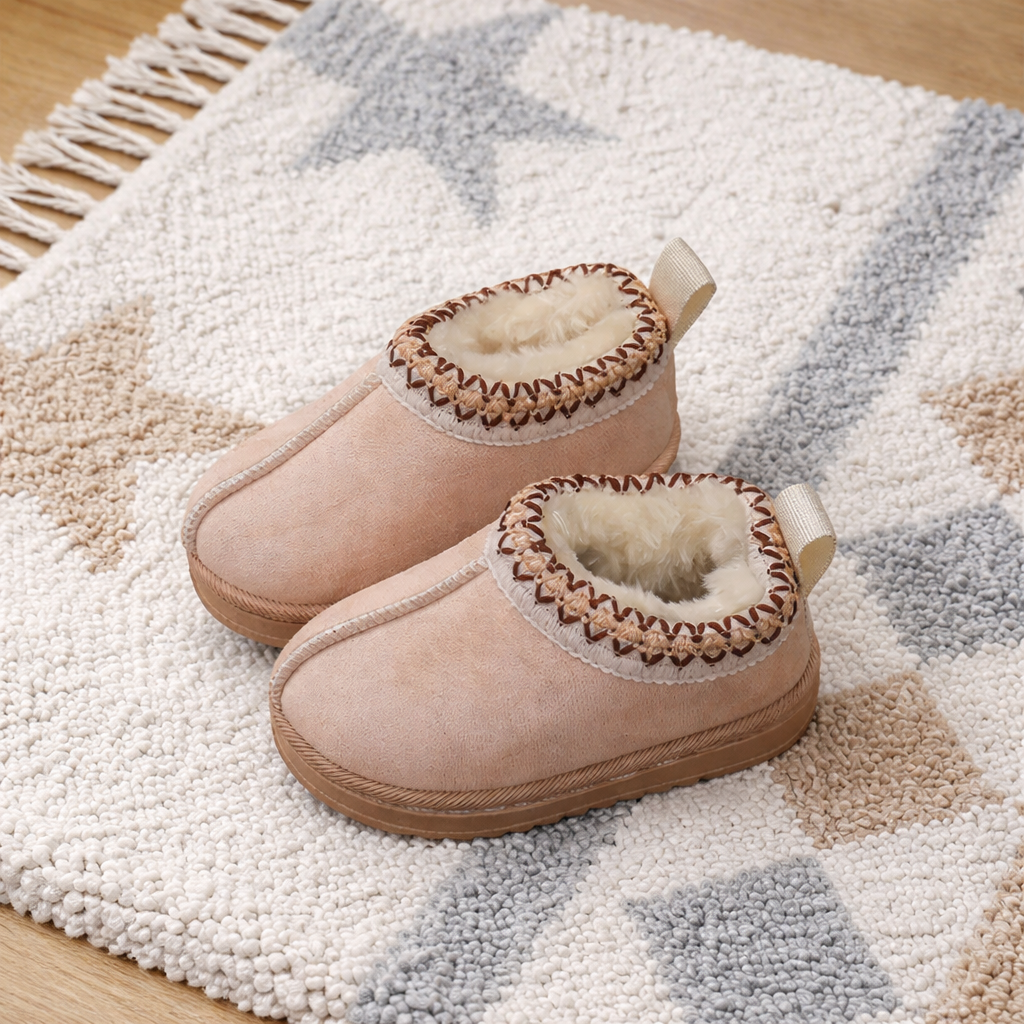 Toddler Girls Warm Indoor Slippers