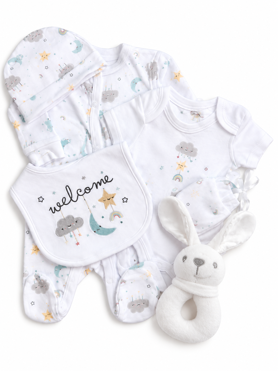 Bubbachubs New Baby Welcome Gift Set 3-6 Months