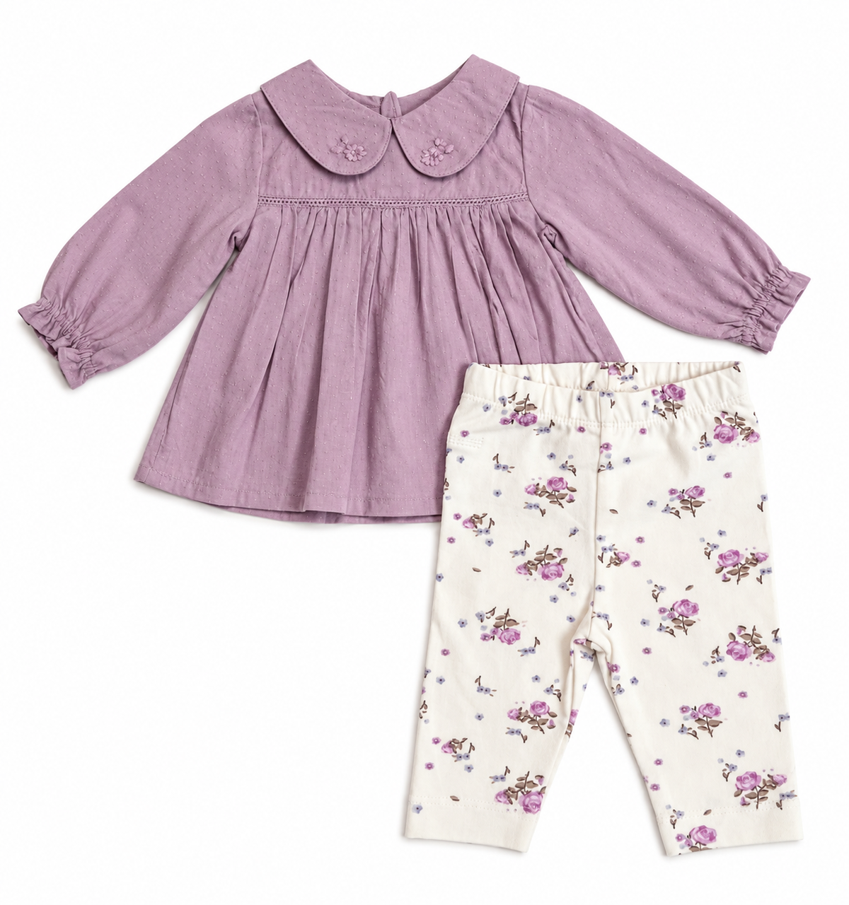 Baby Girls Top And Leggings Set