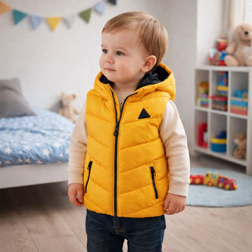 Boys Yellow Gilet 1-3 Years