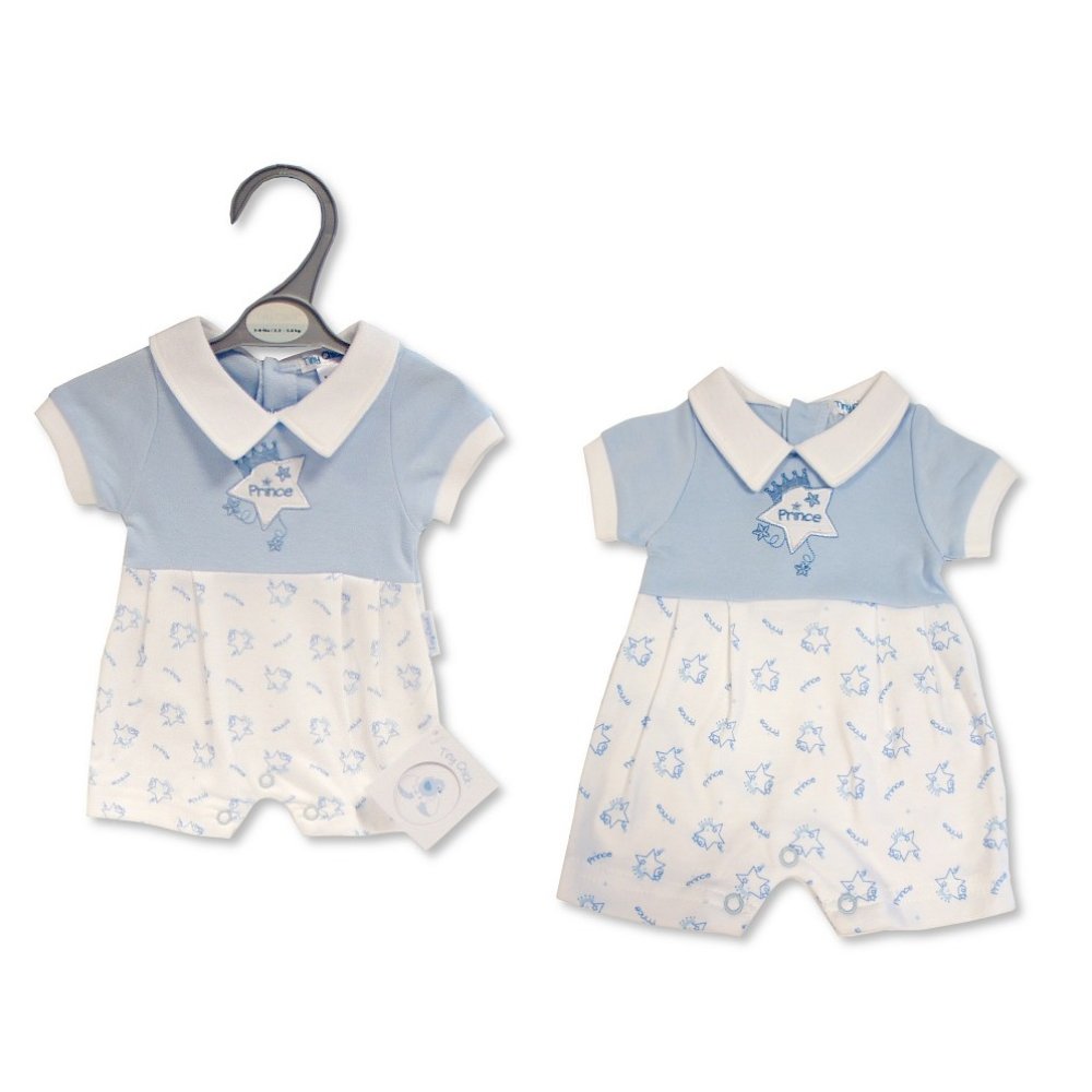 Premature Baby Boys Romper